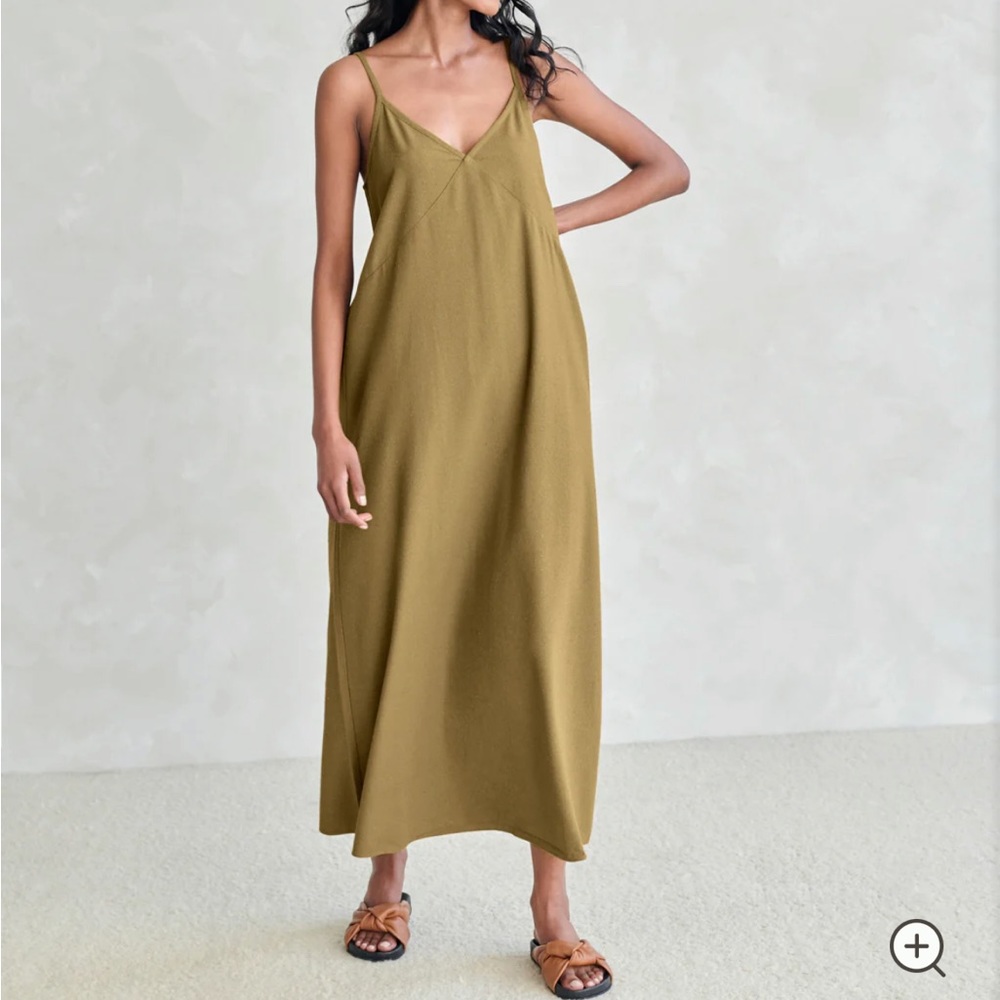 Jenni Kayne Riviera slip dress xs in safari sold out online